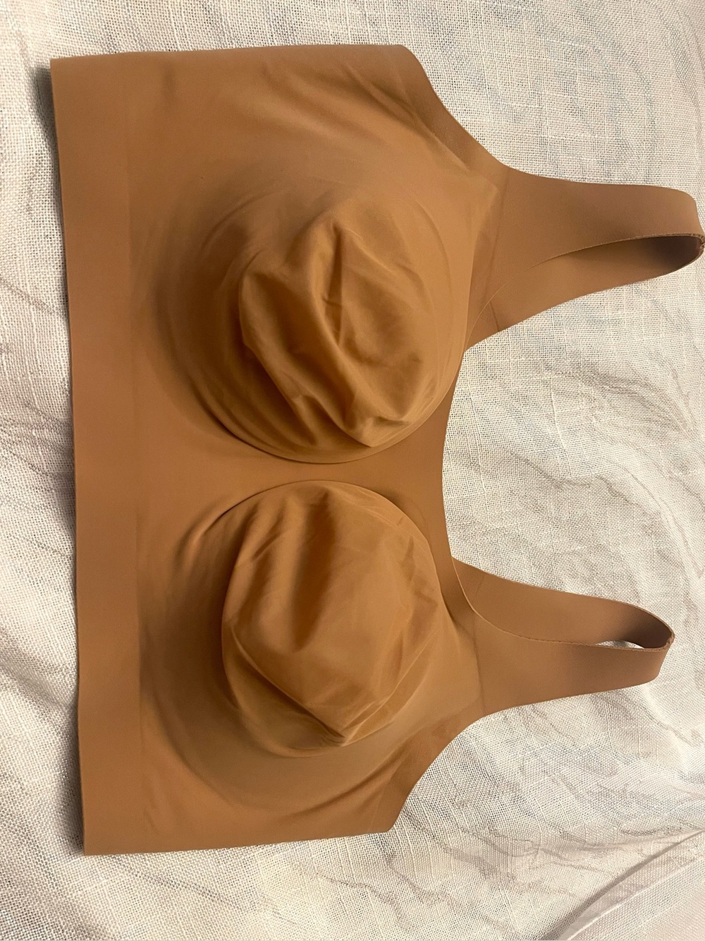 Evelyn Bobbie -Wireless Comfort Bra in Camel Brown